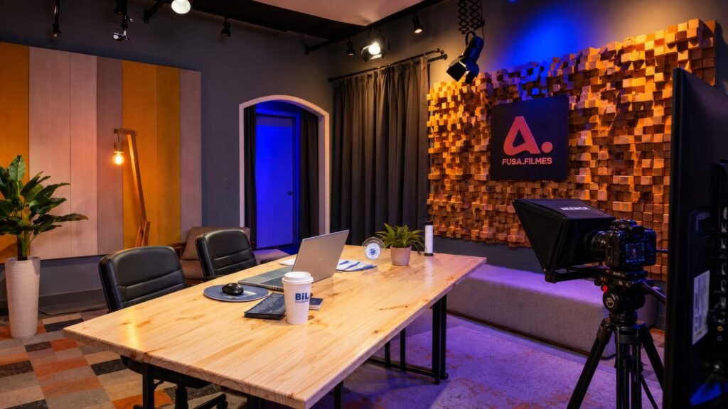 Sala de aulas pronta na FUSA Studio